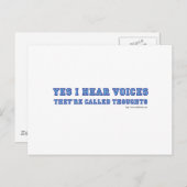 声がする ポストカード (正面/裏面)