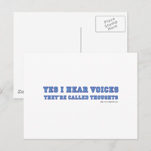 声がする ポストカード (正面/裏面)