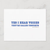 声がする ポストカード (正面)