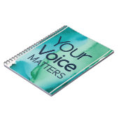 声が大事 ノートブック (左側)