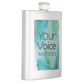 声が大事 フラスク (右)