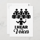 声が聞こえる ポストカード (正面/裏面)