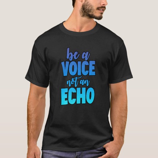 声が響かない Tシャツ (正面)