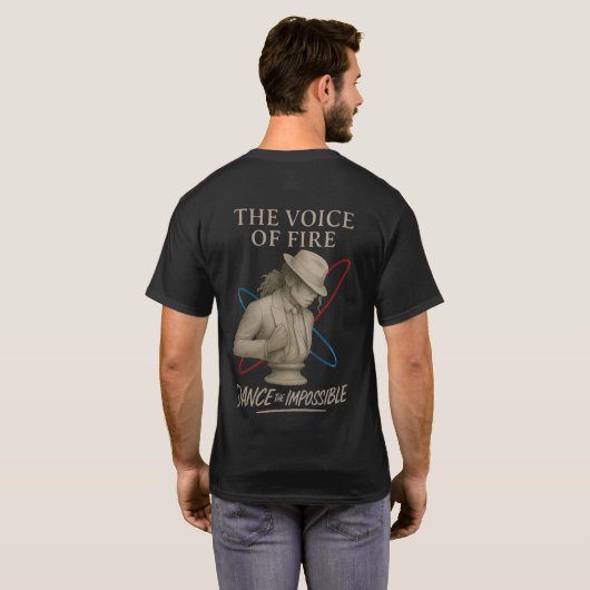 声なき声 – 不可能を踊れ Tシャツ (裏面フル)