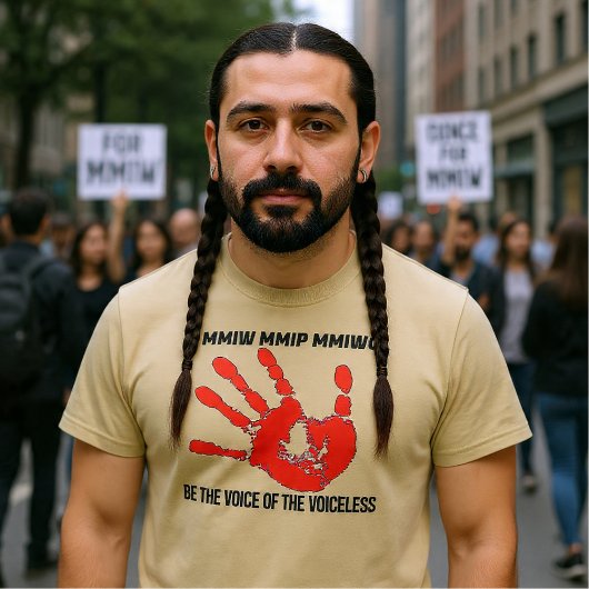 声のない人の声である Tシャツ