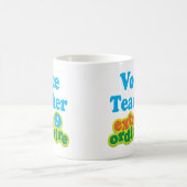 声の先生の非凡なギフトのアイディア コーヒーマグカップ (中央)