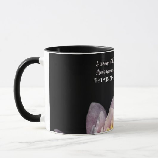 声の女性 マグカップ (左)