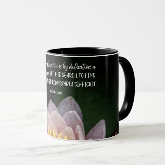 声の女性 マグカップ (正面右)