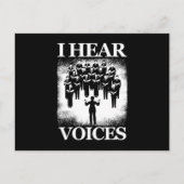 声の指揮者コーラスギフトの合唱を聞く ポストカード (正面)