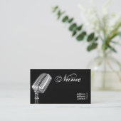 声のLessionsの名刺 名刺 (スタンド正面)