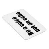 声はエコーではない マグネット (右側)