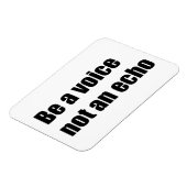 声はエコーではない マグネット (左側)