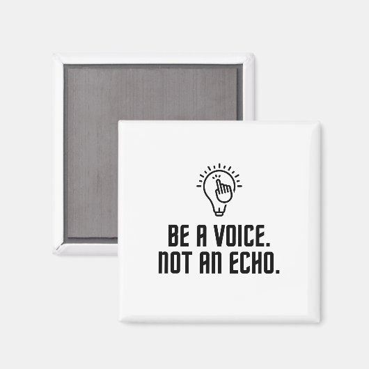 声はエコーではない マグネット (正面/裏面)