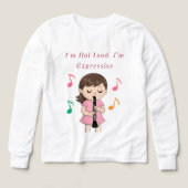 声は出ない、表情豊かだ (デザイン正面)