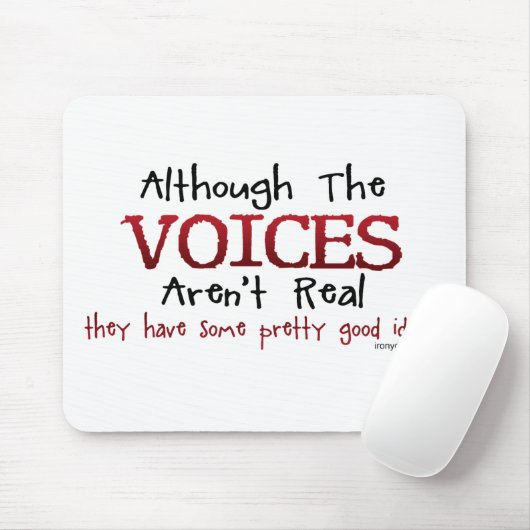 声は実質のおもしろいなことわざではないです マウスパッド (マウス)