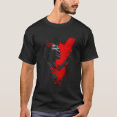 声は赤く Tシャツ (正面)