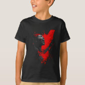 声は赤に Tシャツ (正面)