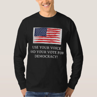 声を上げて投票しよう Tシャツ