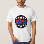 声を上げる選択： 2024年に投票数を増やす Tシャツ (正面)