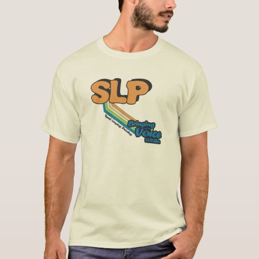 声を中引き出すSLP Tシャツ (正面)