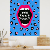 声を使う ポスター (キッチン)