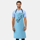 声を出遠くにす エプロン (着用した状態)