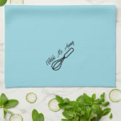 声を出遠くにす キッチンタオル (折り畳み)