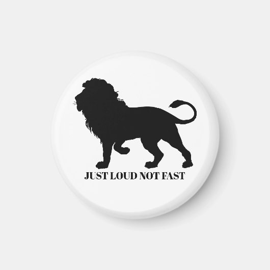 声を大きくして速くはない マグネット (正面)