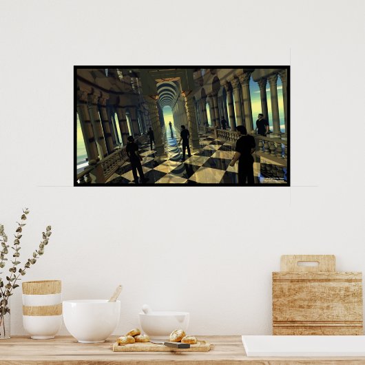 声を閉じる ポスター (キッチン)