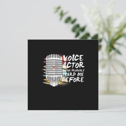 声優以前 招待状 (スタンド正面)