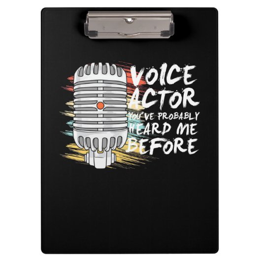 声優前 クリップボード (正面)