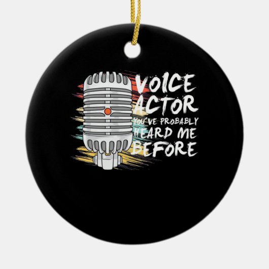 声優前 セラミックオーナメント (正面)