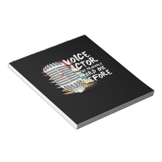 声優前 ノートパッド (アングル)