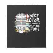 声優前 ノートパッド (正面)