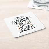 声優感動的である スクエアペーパーコースター (アングル)