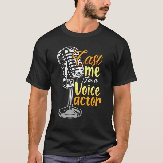 声優Voice over Audioエンジニアリング記録 Tシャツ (正面)