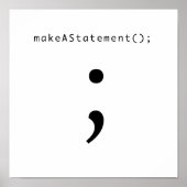 声明を出す ポスター (正面)