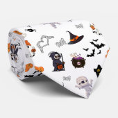 「声明不気味ハロウィーンのネクタイ ネクタイ (ロール)
