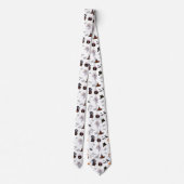 「声明不気味ハロウィーンのネクタイ ネクタイ (裏面)