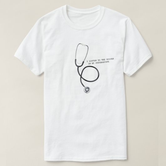 声聞に…おもしろい ユーモアのある Tシャツ (デザイン正面)