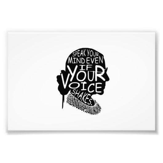 声話が震えもしても心を乱す フォトプリント            (正面)