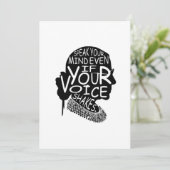 声話が震えもしても心を乱す 招待状 (スタンド正面)