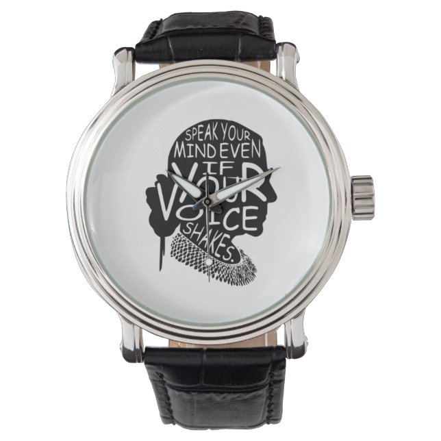 声話が震えもしても心を乱す 腕時計 (正面)