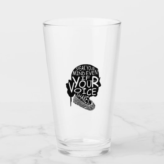 声話が震えもしる タンブラーグラス (正面)