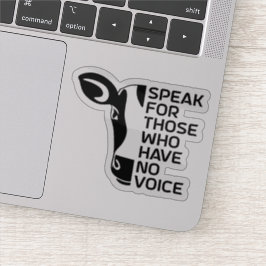 声話の無い者にとっては シール