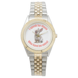 声話の無い者の為だ 腕時計