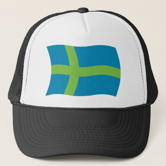 声高の人々国旗の帽子 キャップ (正面)