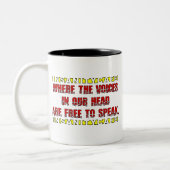 声 ツートーンマグカップ (左)