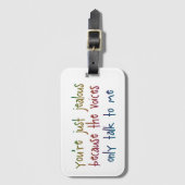 声 ラゲッジタグ (正面縦)