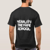 声LaGuardiaの高等学校- Tシャツ (裏面)